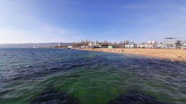 Пляж в Феодосии