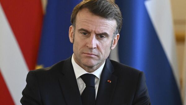 Президент Франции Эммануэль Макрон