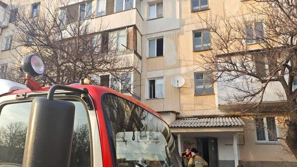 Пожар в Севастополе