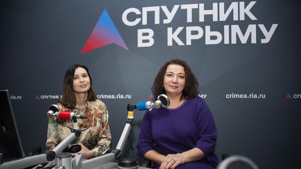 Открытие обновлённой студии радио Спутник в Крыму