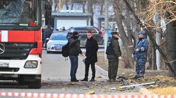 Последствия атаки БПЛА в Москве и Московской области
