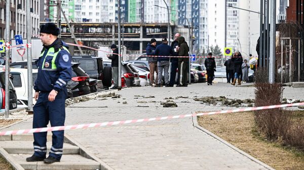 Последствия атаки БПЛА в Москве и Московской области
