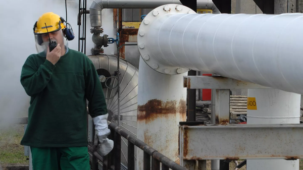Нефтепровод в Венгрии