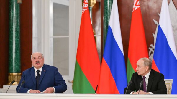 Встреча президента Владимира Путина с президентом Белоруссии Александром Лукашенко