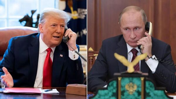 Дональд Трамп и Владимир Путин
Дональд Трамп и Владимир Путин