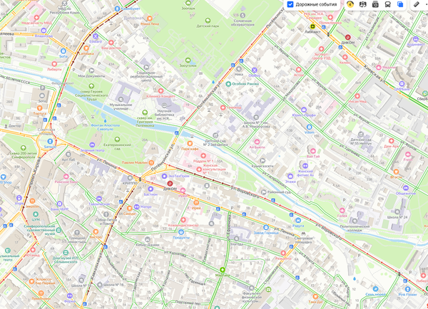 Пробки в Симферополе 20 марта 2025