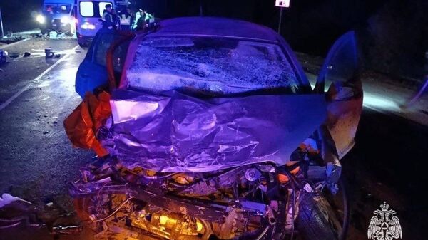 На трассе Крым в Туле в ДТП погибла женщина и девять пострадали
