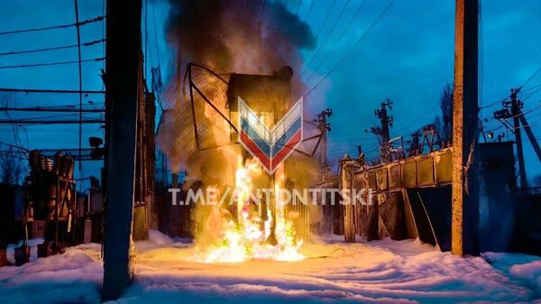 При массированном артобстреле повреждена электроподстанция в Запорожской области При массированном артобстреле повреждена электроподстанция в Запорожской области