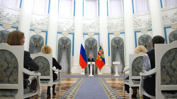 Президент Владимир Путин вручил премии в области культуры