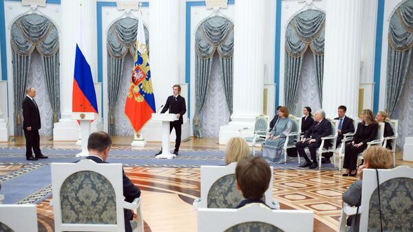 Президент Владимир Путин вручил премии в области культуры