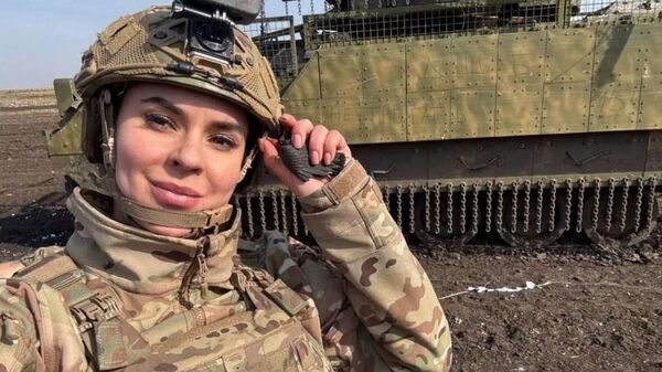 Военкор Первого канала Анна Прокофьева