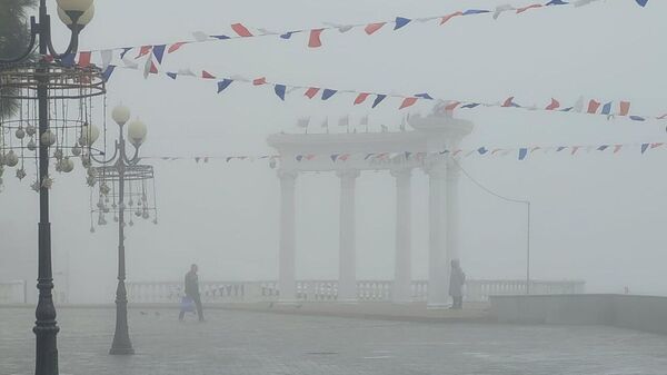 Туман в Алуште