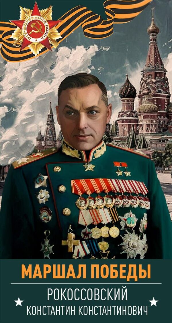 Муралы с образами маршалов Василевского и Рокоссовского появятся на домах крымской столицы Муралы с образами маршалов Василевского и Рокоссовского появятся на домах крымской столицы