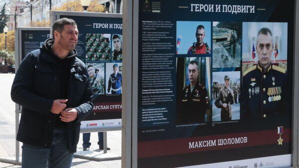 В честь 81-й годовщины начала Крымской наступательной операции в Симферополе открылась выставка Герои и подвиги В честь 81-й годовщины начала Крымской наступательной операции в Симферополе открылась выставка Герои и подвиги
