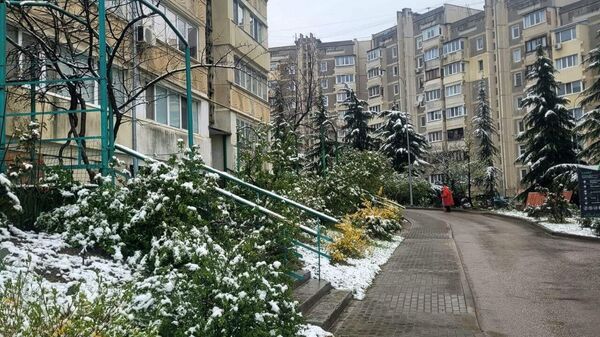Снег в Крыму 12 апреля 2025 года Снег в Крыму 12 апреля 2025 года