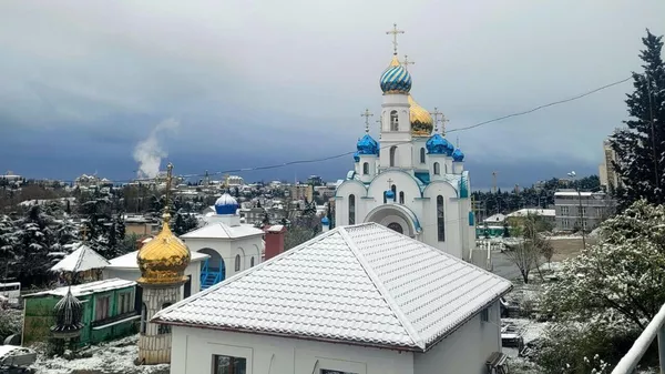 Снег в Крыму 12 апреля 2025 года