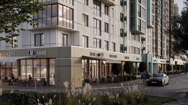 Строительство микрорайона Прогресс в Симферополе