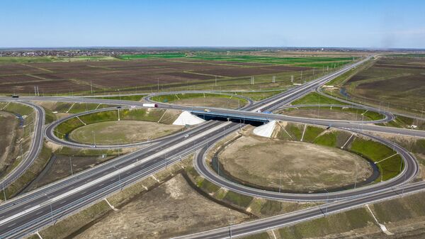 Трасса А-289 между Краснодаром и Крымским мостом