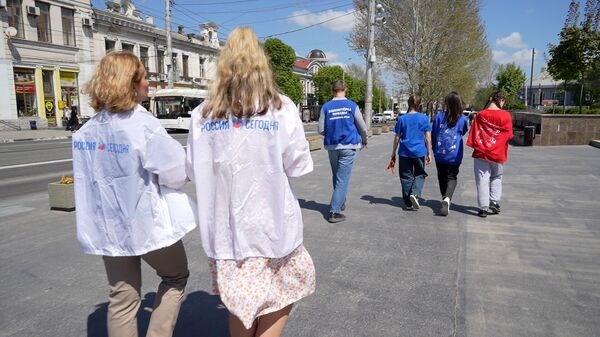 В Крыму стартовала акция Георгиевская ленточка В Крыму стартовала акция Георгиевская ленточка