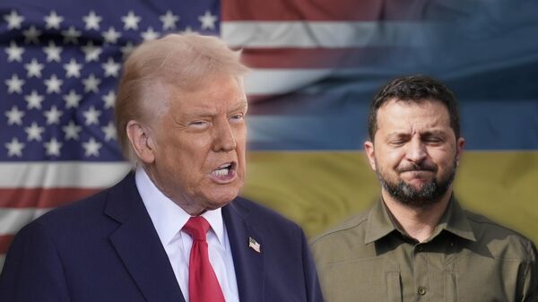 Дональд Трамп и Владимир Зеленский
