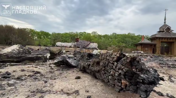 В Белгородской области восстановят сгоревший от атак ВСУ храмовый комплекс Новый Иерусалим