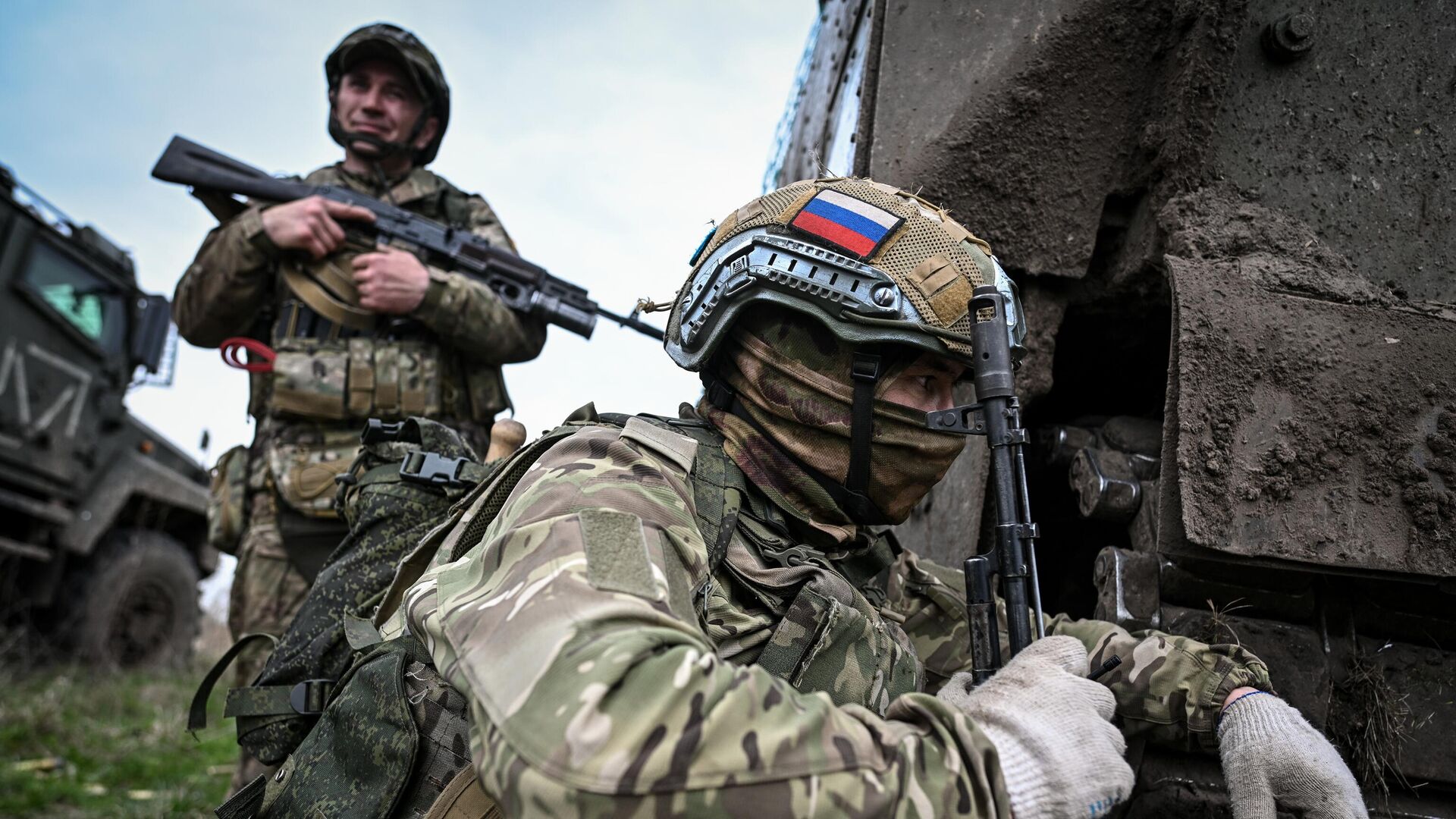 Штурмовики 155-й бригады морской пехоты Тихоокеанского флота РФ Штурмовики 155-й бригады морской пехоты Тихоокеанского флота РФ - РИА Новости, 1920, 27.04.2025