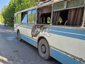 16 человек ранены при ударе ВСУ по автобусу в Горловке
