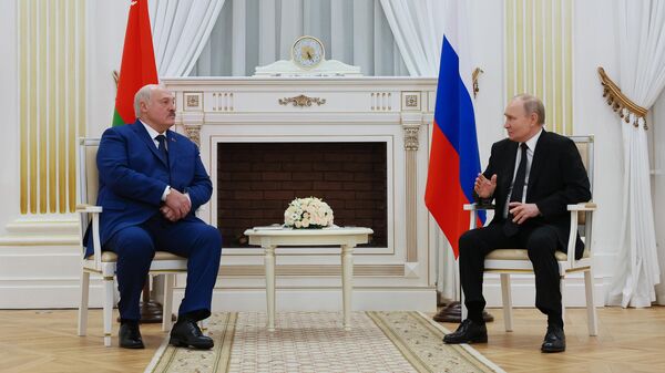 Президент Владимир Путин провел встречу с президентом Белоруссии Александром Лукашенко
