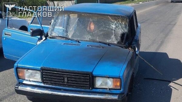 В Шебекино дрон ВСУ атаковал гражданский автомобиль