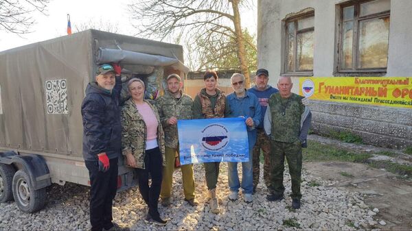 Волонтеры Гуманитарного фронта Крыма