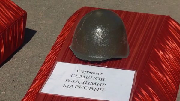 В Севастополе перезахоронили 158 советских воинов 