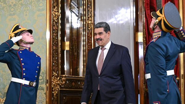Встреча президента РФ В. Путина  и президента Венесуэлы Н. Мадуро