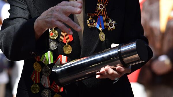Закладка капсулы времени, в рамках мероприятий, посвященных 80-летию Победы Закладка капсулы времени, в рамках мероприятий, посвященных 80-летию Победы