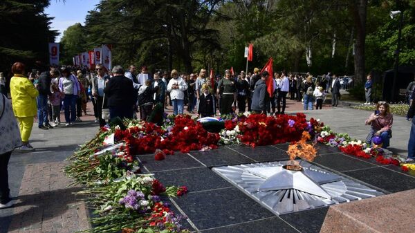 В день 80-летия Великой Победы в Симферополе В день 80-летия Великой Победы в Симферополе