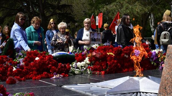 В день 80-летия Великой Победы в Симферополе В день 80-летия Великой Победы в Симферополе