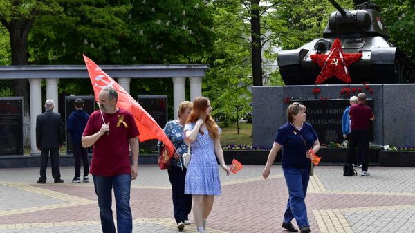 В день 80-летия Великой Победы в Симферополе В день 80-летия Великой Победы в Симферополе