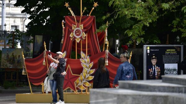 В день 80-летия Великой Победы в Симферополе В день 80-летия Великой Победы в Симферополе