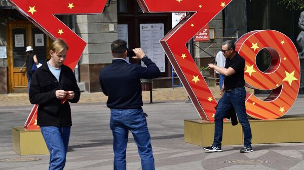 В день 80-летия Великой Победы в Симферополе В день 80-летия Великой Победы в Симферополе