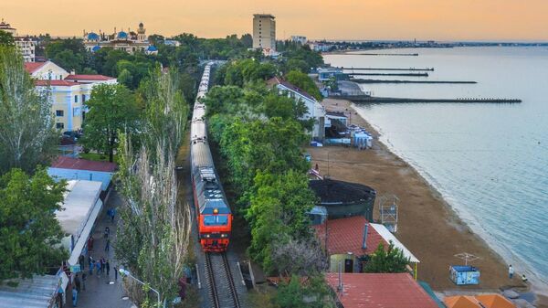 Поезд Москва – Феодосия