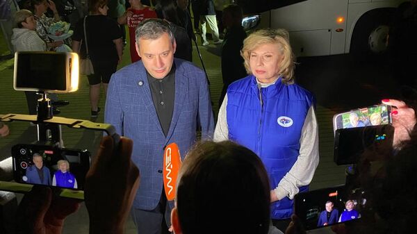 Врио губернатора Курской области Хинштейн и уполномоченный по правам человека в России Москалькова Врио губернатора Курской области Хинштейн и уполномоченный по правам человека в России Москалькова
