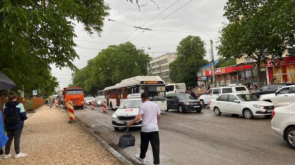 Пробки в Симферополе