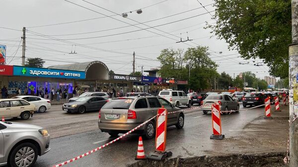 Пробки в Симферополе