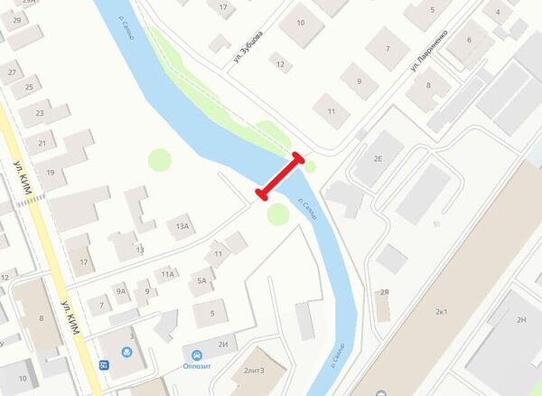 В Симферополе на три месяца закроют пешеходный мост через реку Салгир В Симферополе на три месяца закроют пешеходный мост через реку Салгир