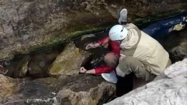 Мужчина упал со скалы в Симеизе