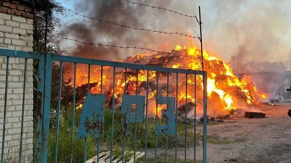 Обстрел ВСУ Курской области