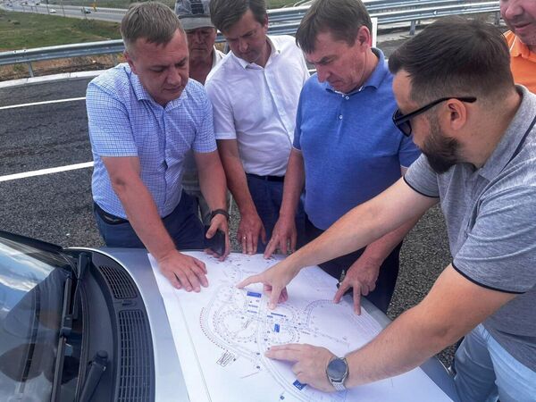 Транспортная развязка у аэропорта Симферополя Транспортная развязка у аэропорта Симферополя