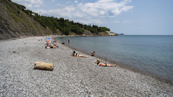 Пляж Алупки