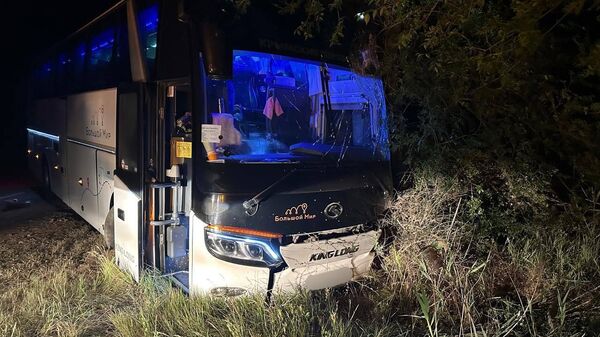 Смертельное ДТП с рейсовым автобусом в Советском районе Крыма