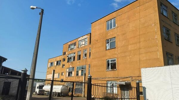 Последствия атаки ВСУ на Рыльск Курской области