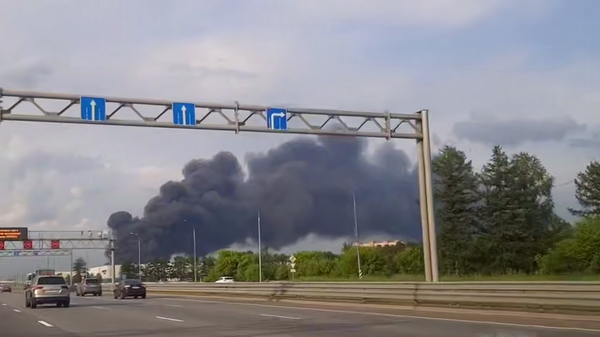 Пожар в Подмосковье